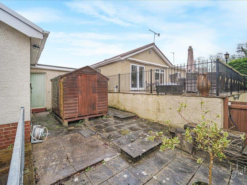 Rear garden