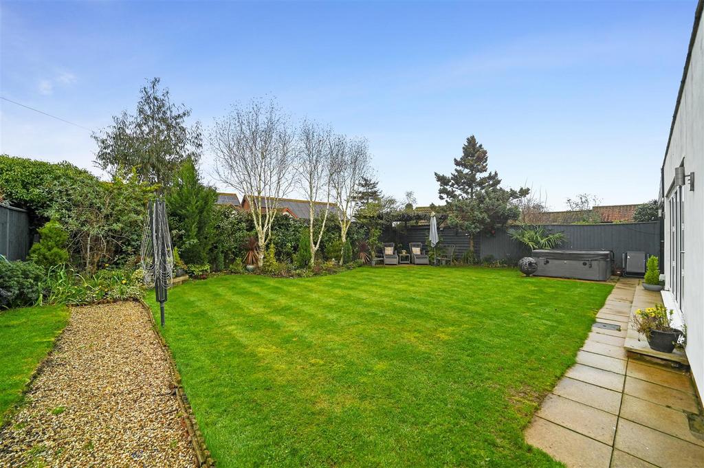 Rear garden