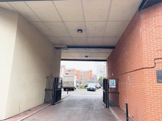 Secure car park entrance
