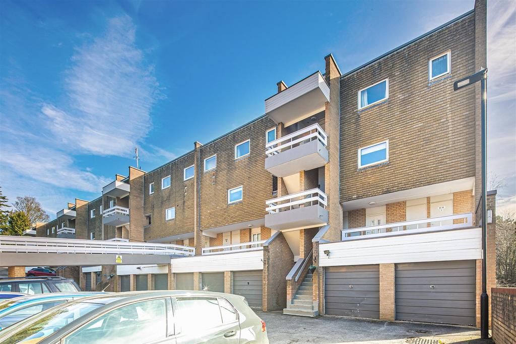 Rear of block