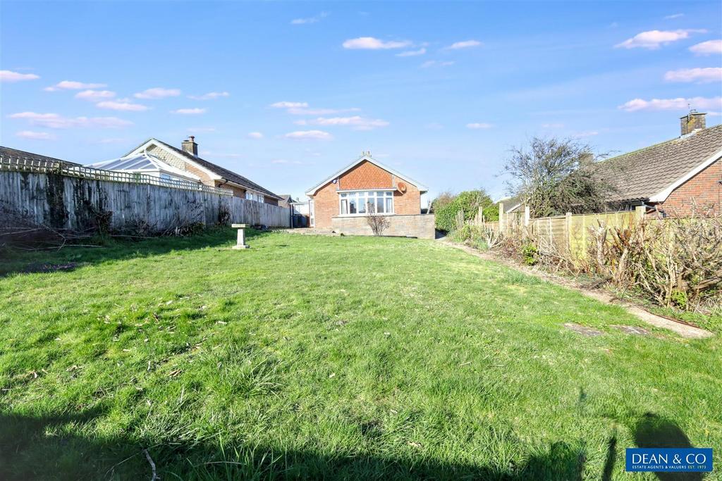 Rear garden