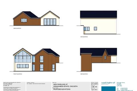Land for sale, Upper Morannedd, Criccieth, Gwynedd, LL52