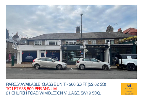 Retail property (high street) to rent, 21 Church Rd London SW19 5DQ