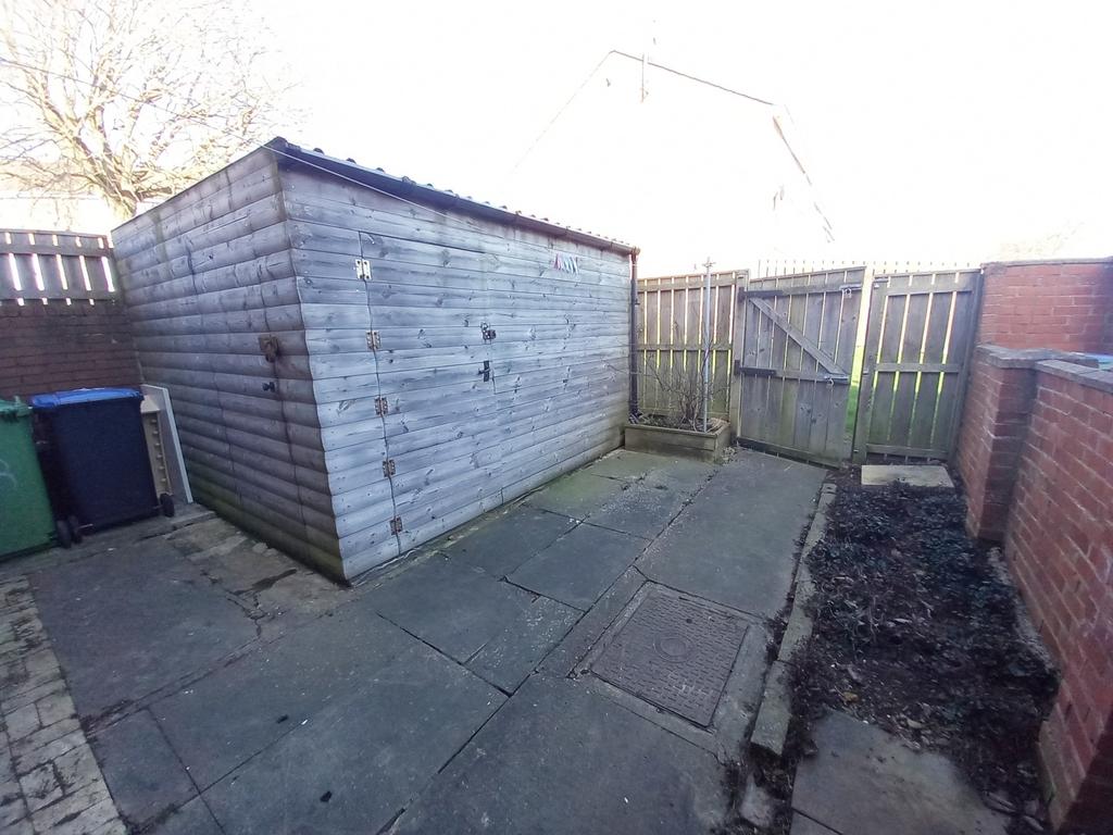 Rear garden