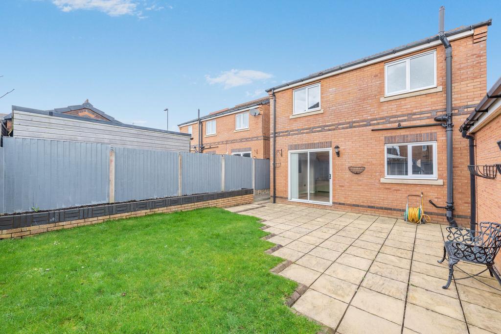 Rear garden