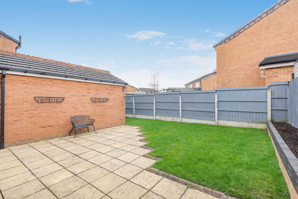 Rear garden
