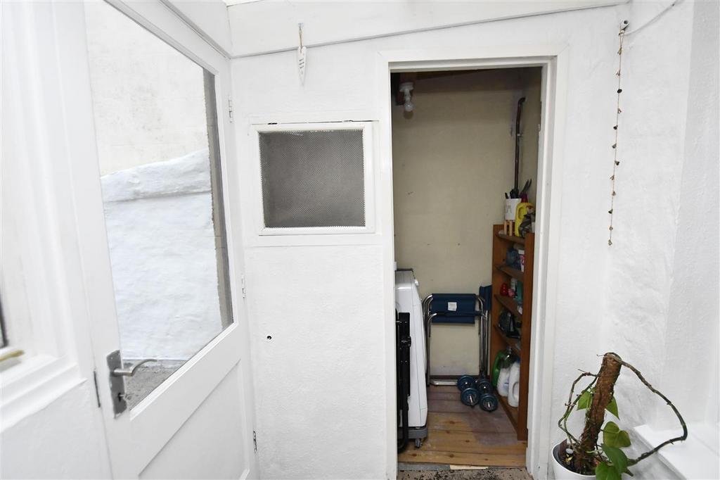 Rear porch