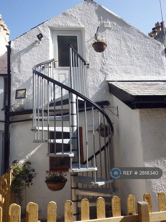 The Spiral Stairs To The Apartment