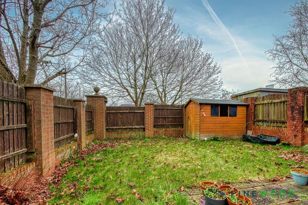 Rear garden