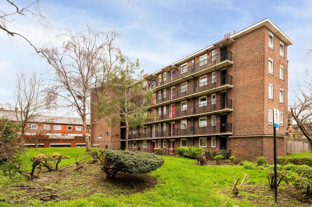 Apartment building facade, block of apartments