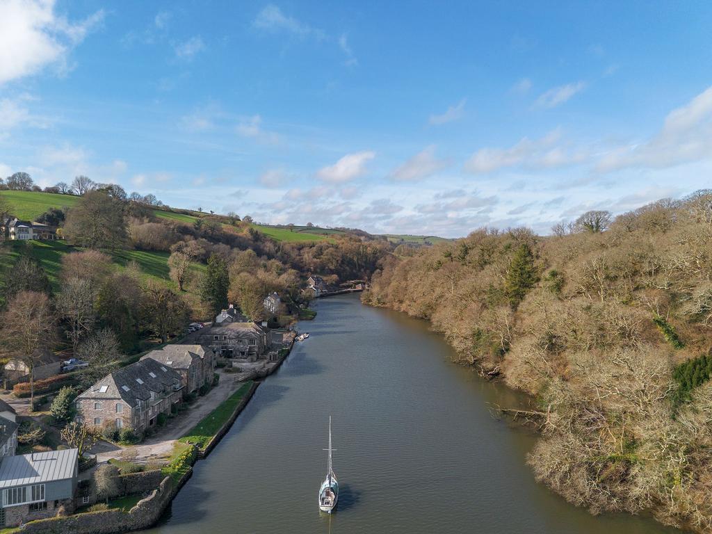 Drone 4 The Quay, Tuckenhay