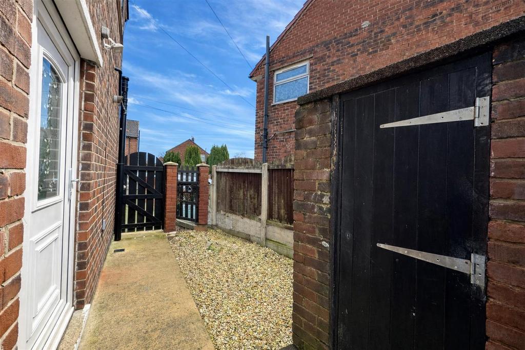 Rear garden