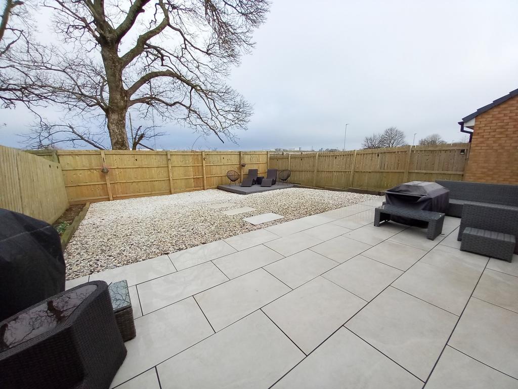 Rear garden