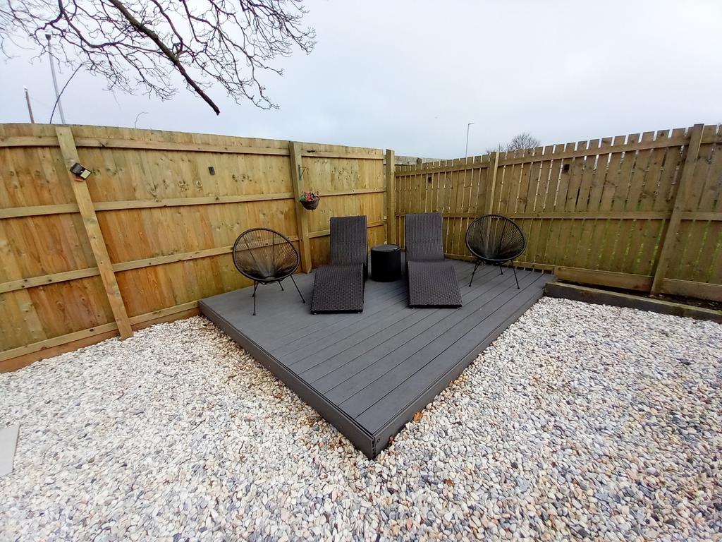 Rear garden