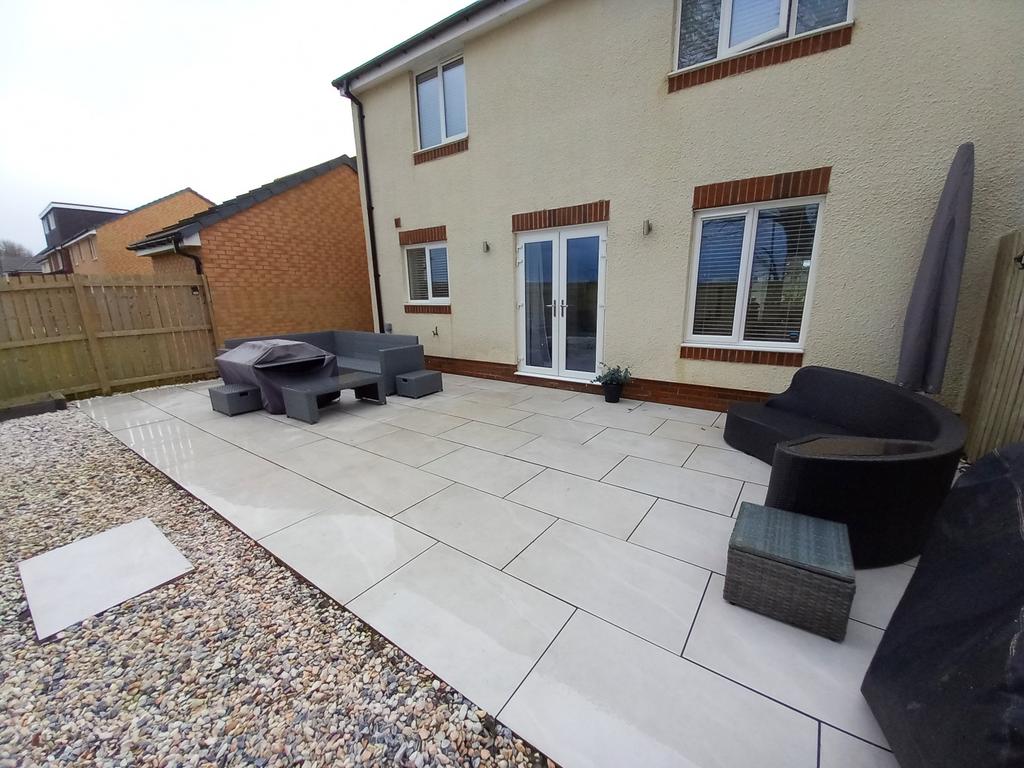 Rear garden