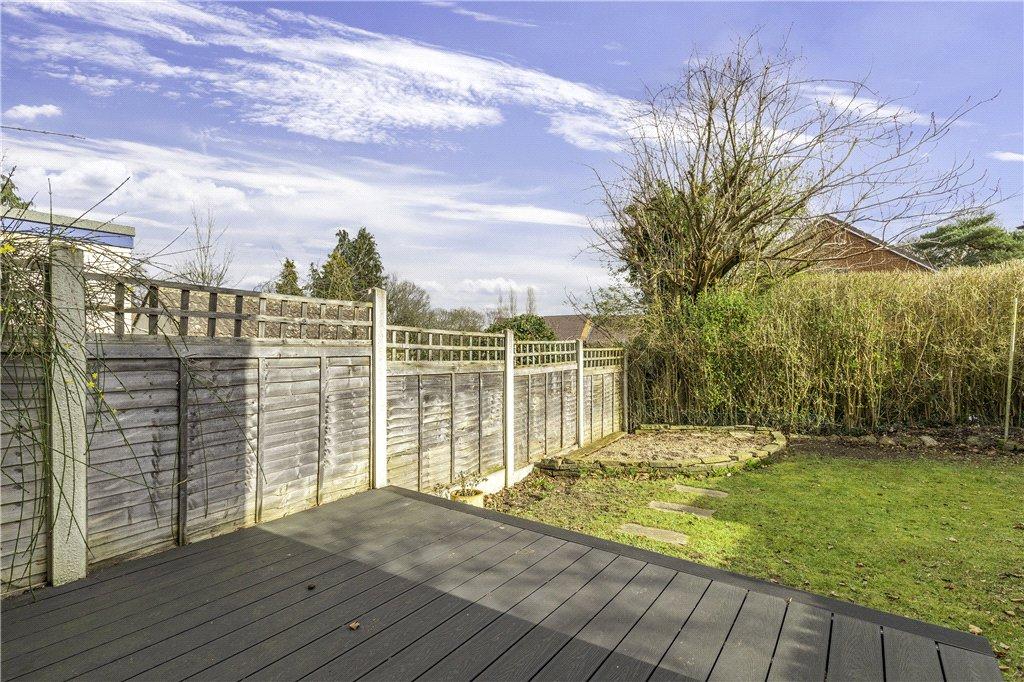 Decking and Lawn