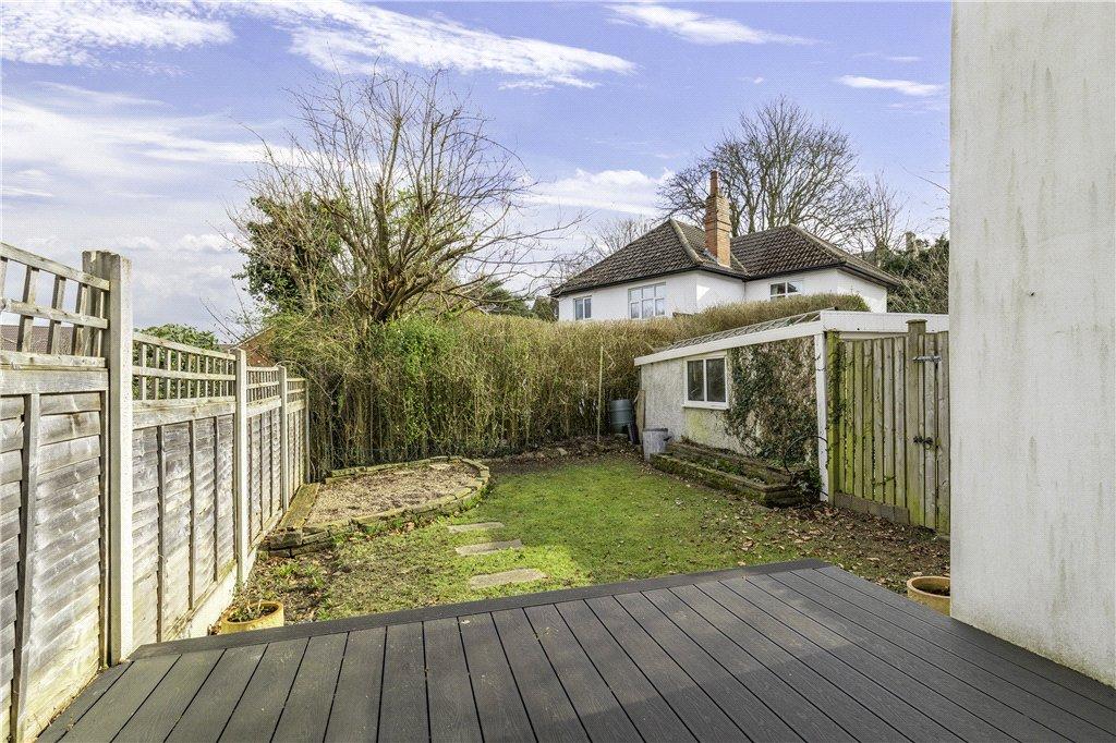 Decking and Lawn