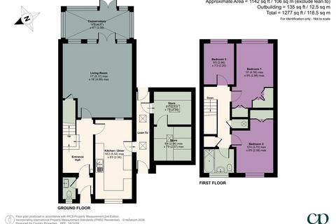 3 bedroom semi-detached house for sale, Mowbray Crescent, Stotfold, Hitchin, SG5