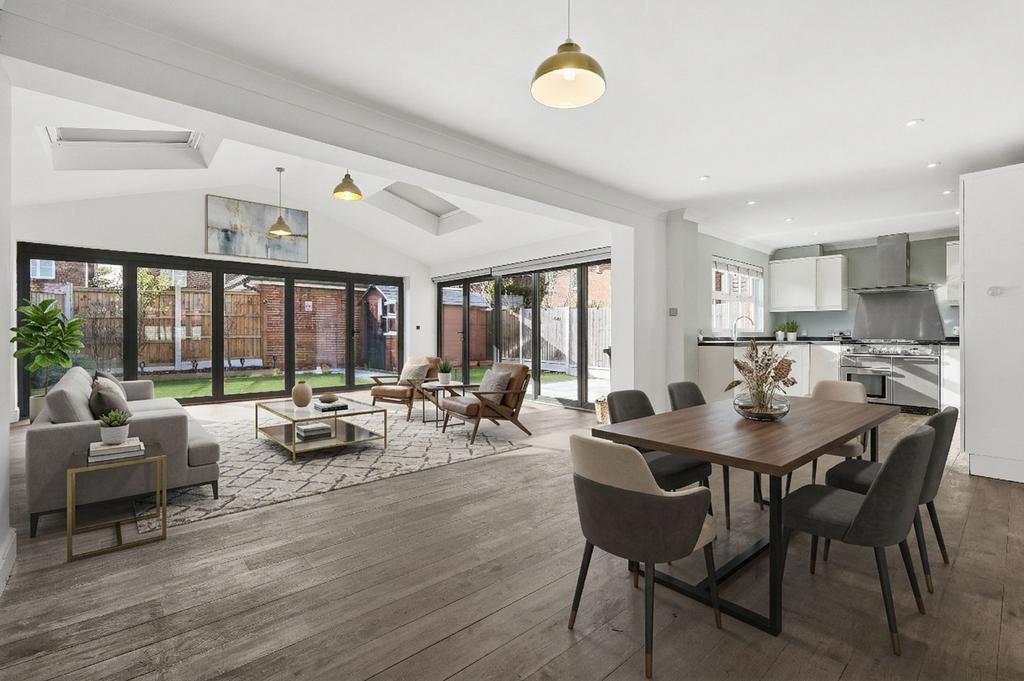 Open Plan  Family Room