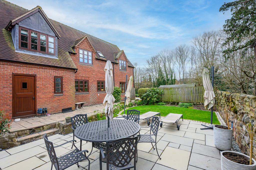 Patio and Rear of Property