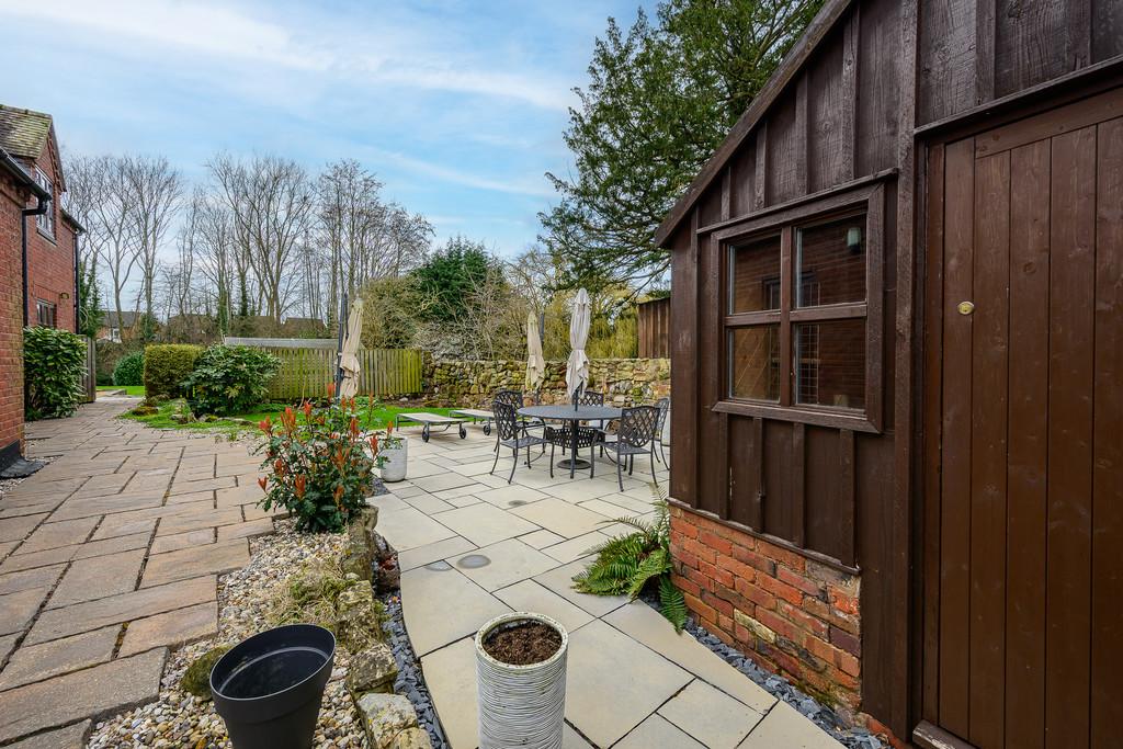 Detached Office Gym and Patio
