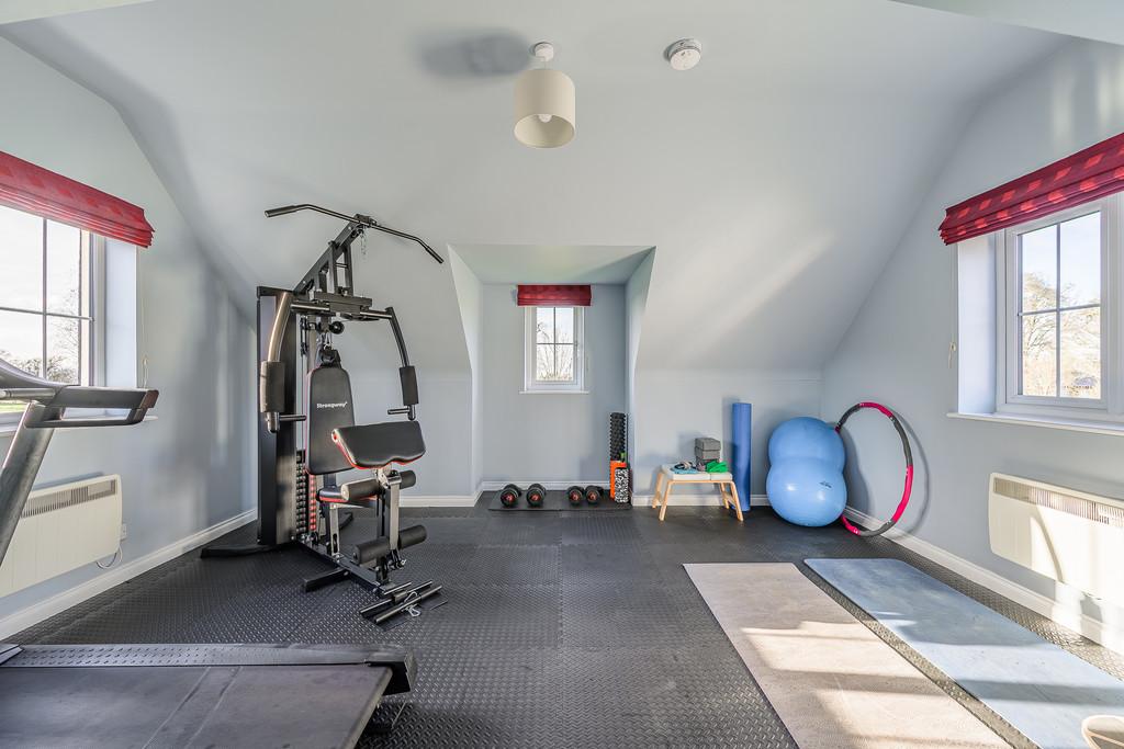 Gym/Upstairs Garage Room