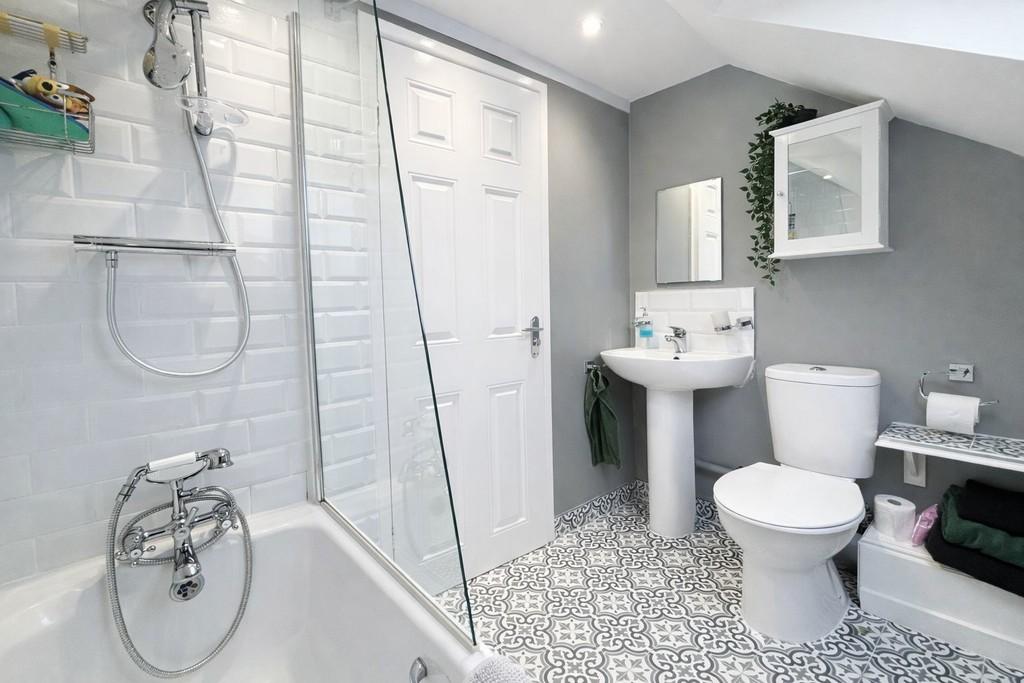 Upstairs bathroom.