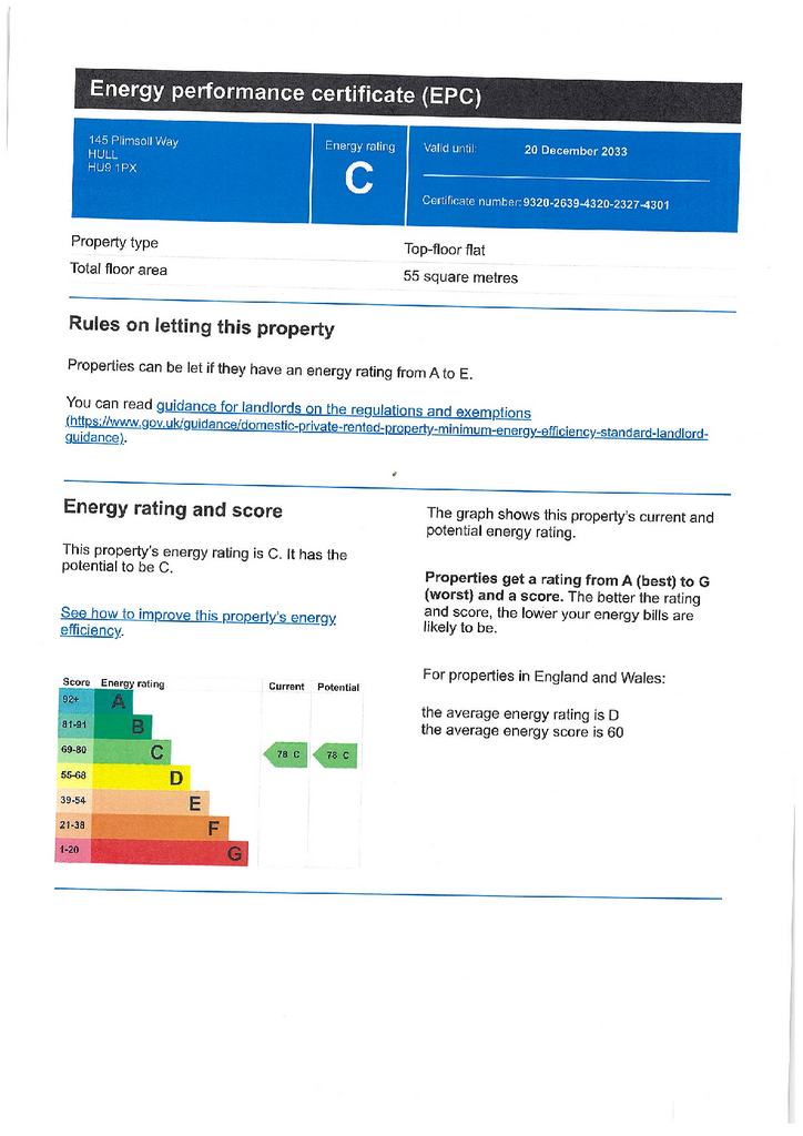 EPC Certificate