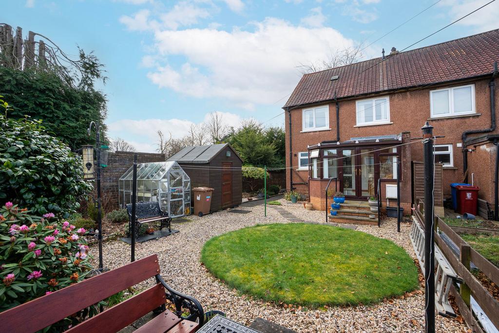 Rear of Property