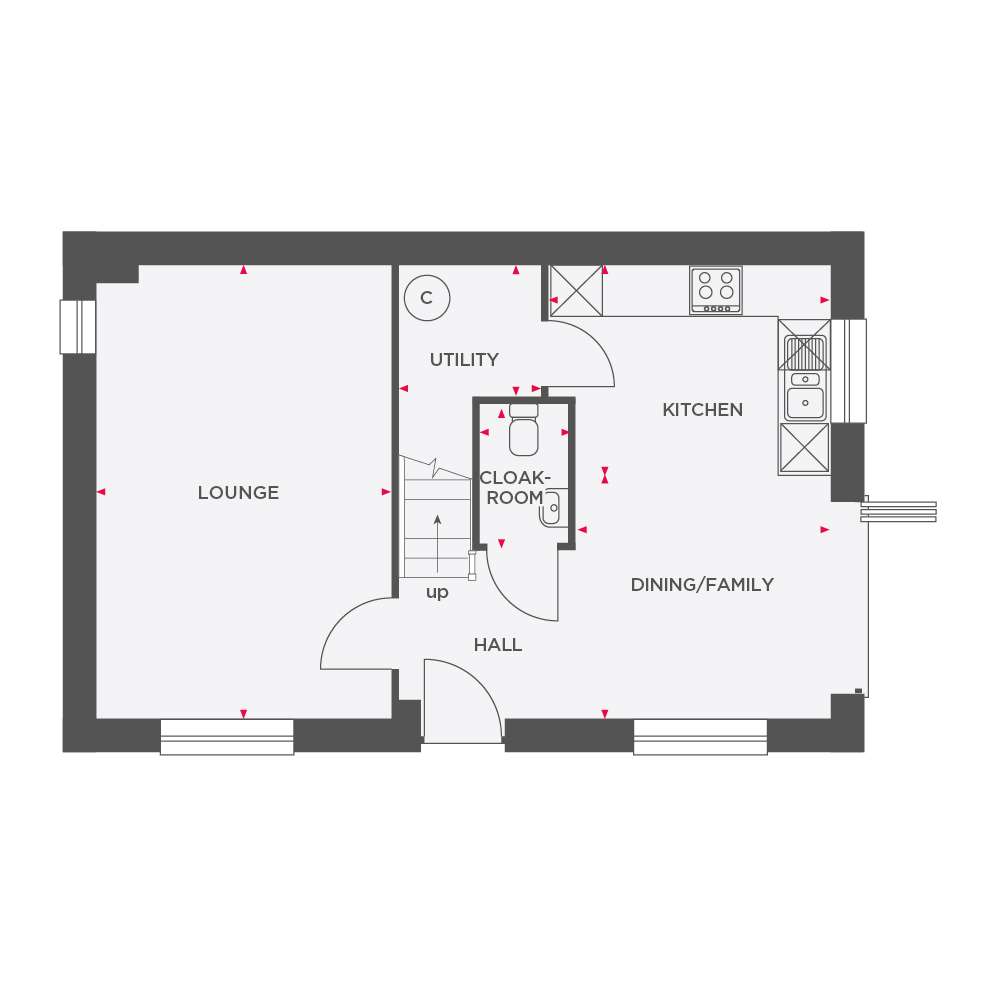 3 bedroom semi-detached house for sale - Floor Plan