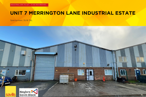 Factory to rent, Merrington Vw Spennymoor DL16 7UU