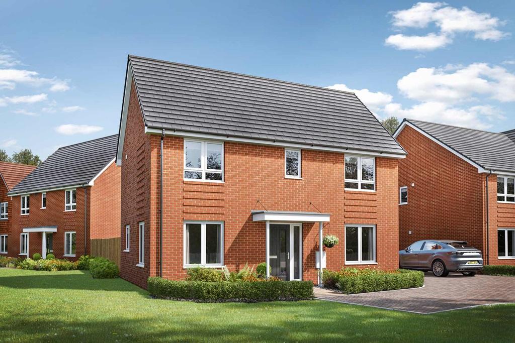 Artist's impression of a typical Carrdale home
