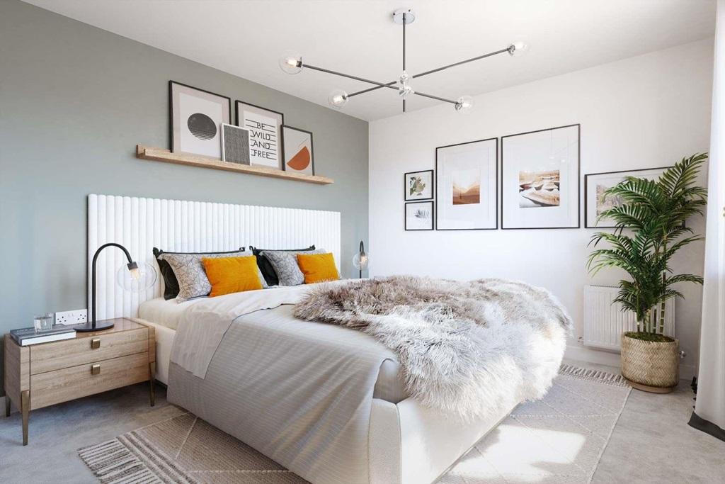 Bedroom 1 has ample wall space for fitted or...