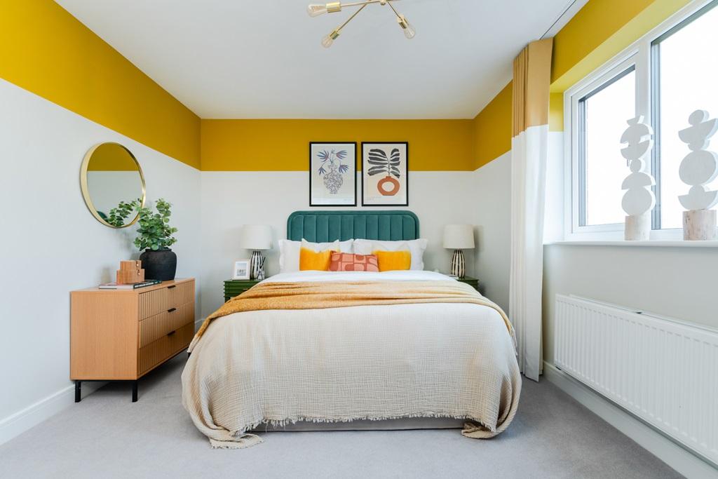 The first floor bedroom is a great option for...