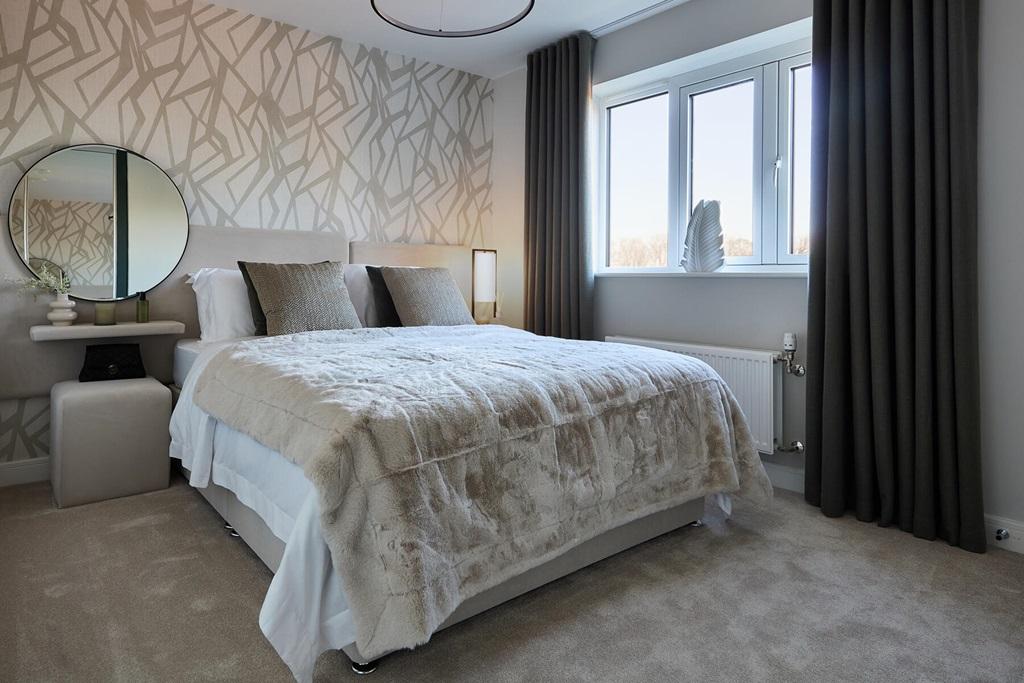 Beautiful bedroom to retreat to