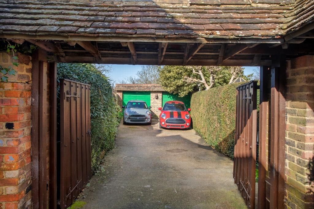 Gated driveway