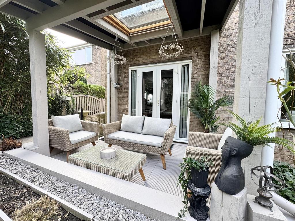 Rear garden