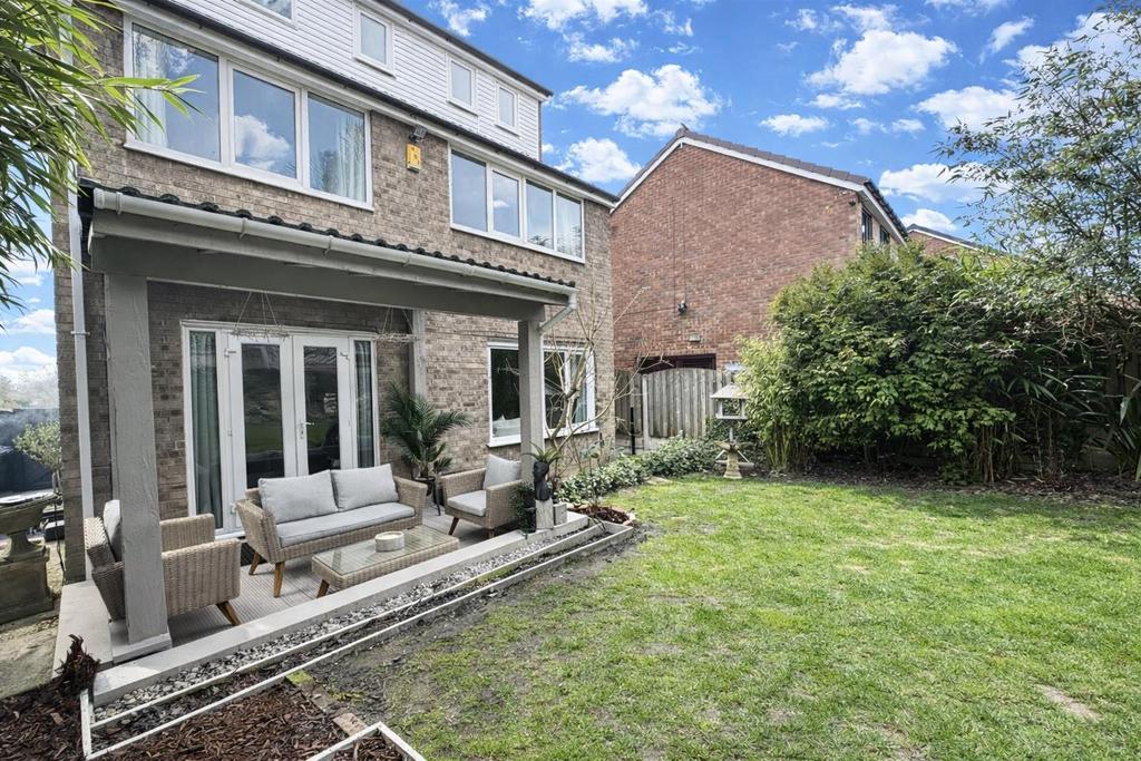 Rear garden