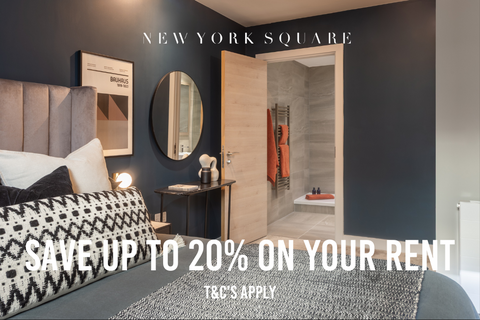 2 bedroom flat to rent, at New York Square, 618 Rockland West, New York Square, Quarry Hill LS2