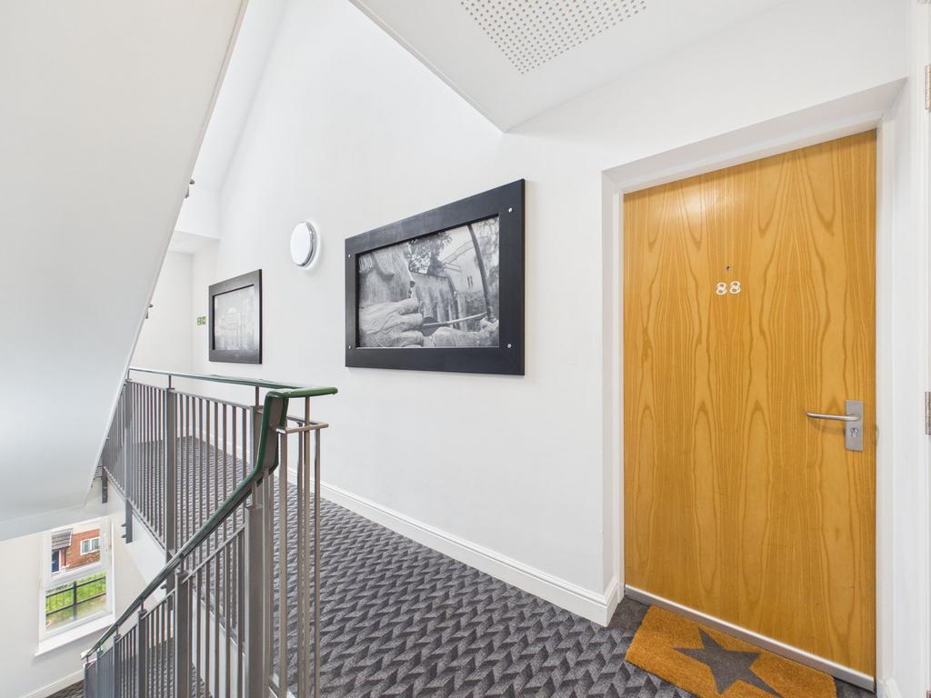 Entrance to Second Floor Apartment
