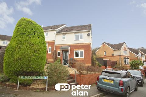 3 bedroom semi-detached house for sale, St. Bleddian Close, Pontllanfraith, Blackwood