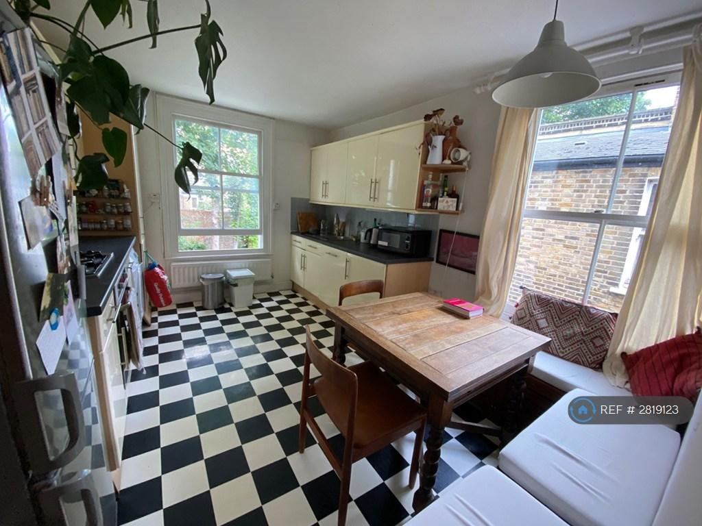Kitchen Overlooking Green Spaces