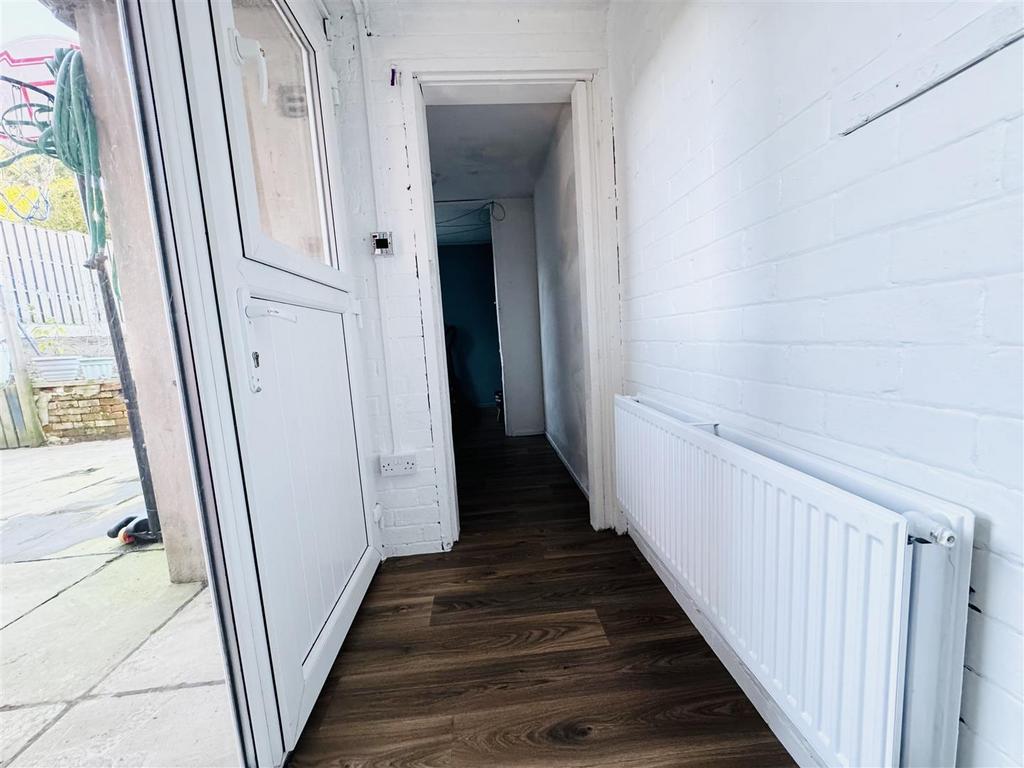 Rear porch