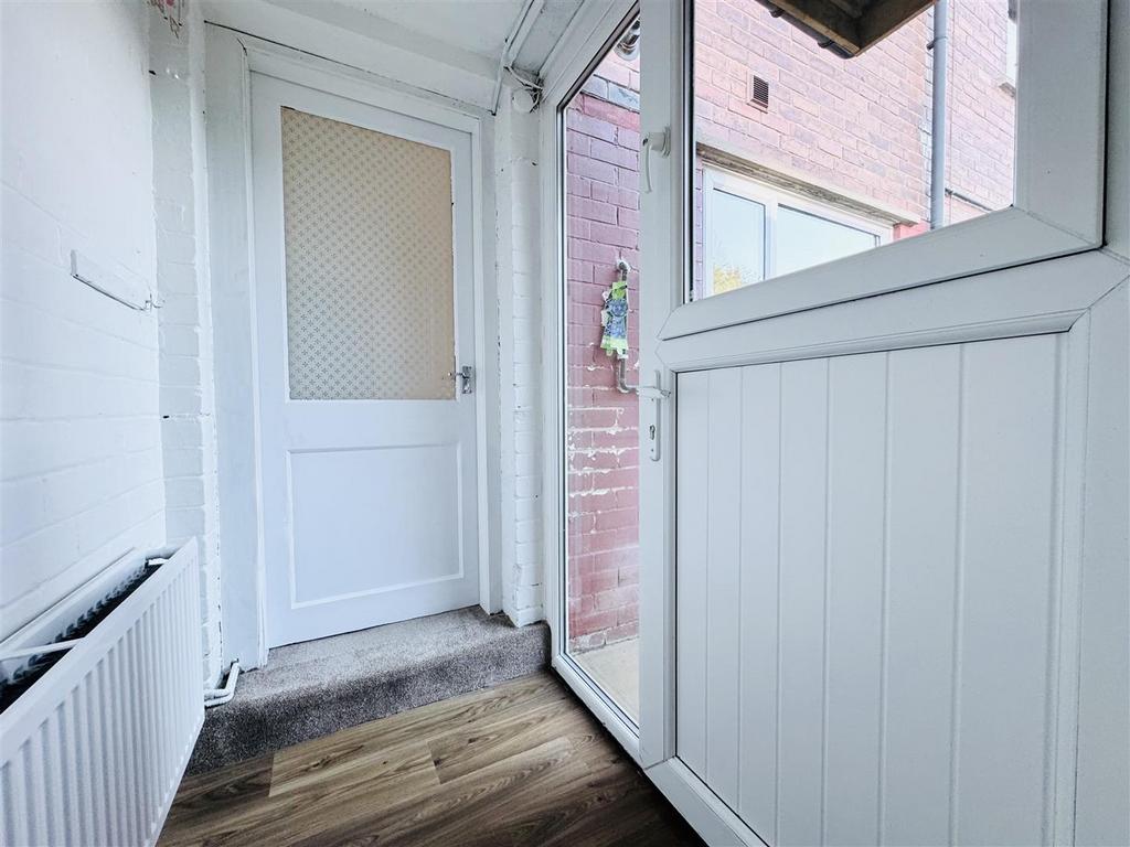 Rear porch