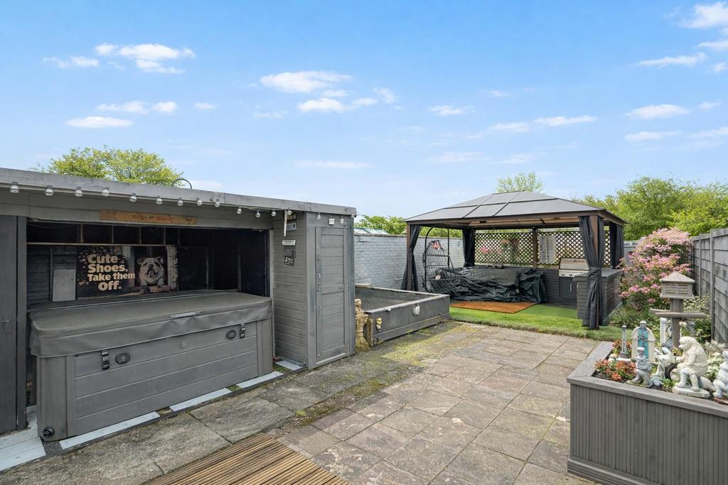 Rear garden