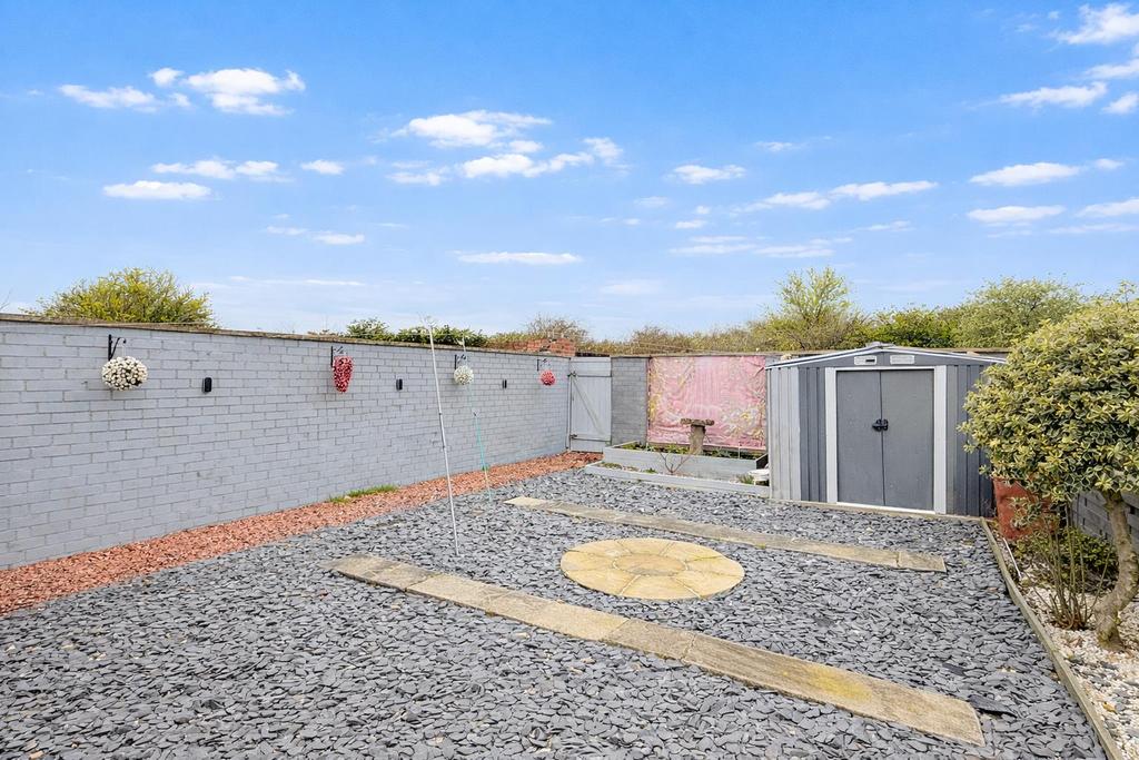 Rear garden