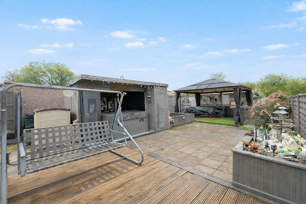 Rear garden