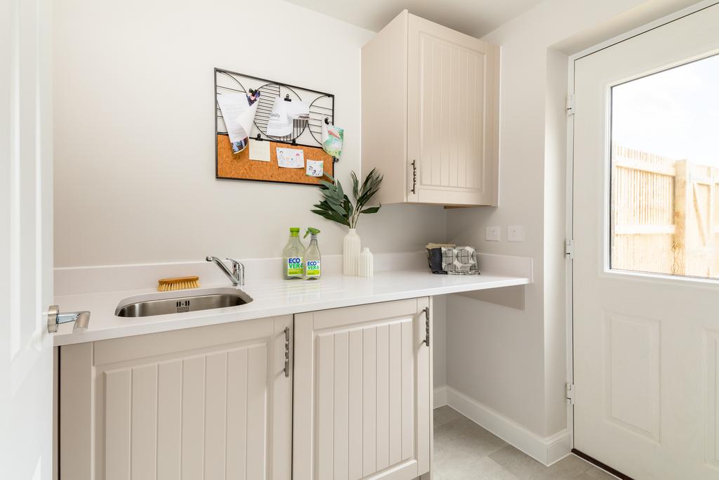 Utility room at Donnington Heights in the Utility