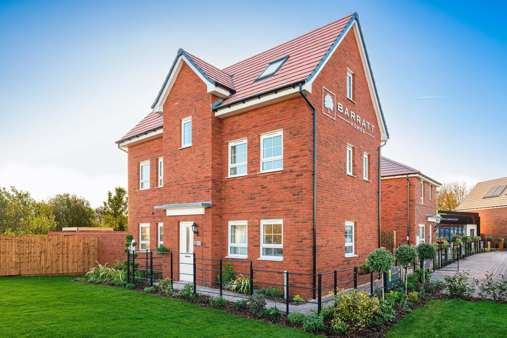 Exterior view of our 4 bed Hesketh home