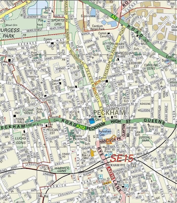 Hanover map